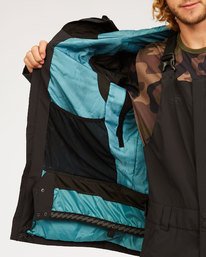 1 Adventure Division Collection Delta Stx - Wasserdichte Jacke für Männer Schwarz U6JM21BIF0 Billabong