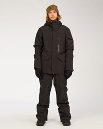 6 Adventure Division Collection Delta Stx - Wasserdichte Jacke für Männer Schwarz U6JM21BIF0 Billabong