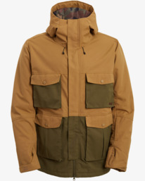 0 Adversary - Jacket for Men Brown U6JM25BIF0 Billabong