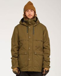 0 Shadow - Jacket for Men Green U6JM26BIF0 Billabong
