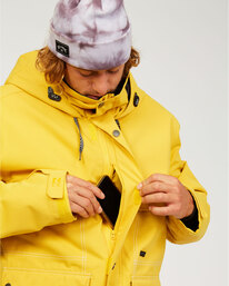 3 Shadow - Jacket for Men Orange U6JM26BIF0 Billabong