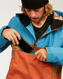2 Stalefish - Giacca da Uomo Blue U6JM27BIF0 Billabong