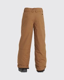 1 Grom - Snow Pants for Boys Brown U6PB10BIF0 Billabong