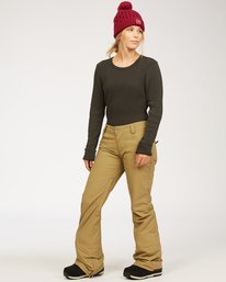 3 Terry - Schneehose für Frauen Grün U6PF23BIF0 Billabong