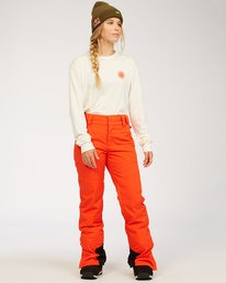 0 Malla - Pantalones para nieve para Mujer Naranja U6PF24BIF0 Billabong