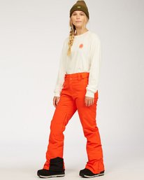 3 Malla - Pantalones para nieve para Mujer Naranja U6PF24BIF0 Billabong