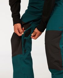 4 Adventure Division Collection North West Stx - Bib Snow Pants for Men Blue U6PM20BIF0 Billabong
