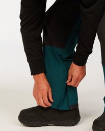 8 Adventure Division Collection North West Stx - Bib Snow Pants for Men Blue U6PM20BIF0 Billabong