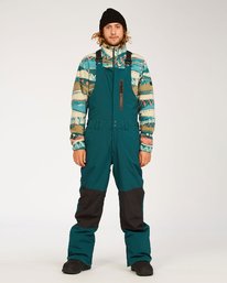 2 Adventure Division Collection North West Stx - Bib Snow Pants for Men Blue U6PM20BIF0 Billabong