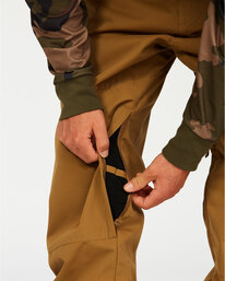 4 Tuck Knee - Snow Pants for Men Brown U6PM23BIF0 Billabong