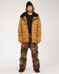 2 Transport - Snow Pants for Men Green U6PM24BIF0 Billabong