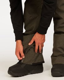 5 Outsider - Pantalón para Nieve para Hombre Gris U6PM25BIF0 Billabong