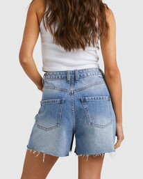 6 Riley - Short en denim pour Femme  UBJDS00103 Billabong