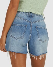 7 Riley - Short en denim pour Femme  UBJDS00103 Billabong