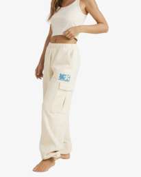 2 Lucky You - Cargo Trackpants for Women White UBJFB00136 Billabong