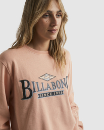 5 Surfed Out - Sweater voor Dames Orange UBJFT00207 Billabong