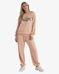 2 Surfed Out - Sweater voor Dames Orange UBJFT00207 Billabong