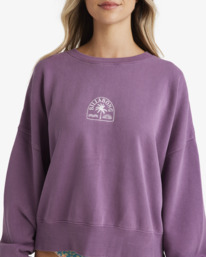 4 Salty Babe Cabo - Sweat pour Femme Violet UBJFT00219 Billabong