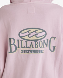 4 Since 73 Beach Tour - Sweatshirt com capuz para Mulher Pink UBJFT00281 Billabong