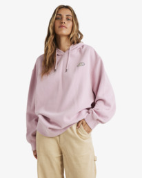 0 Since 73 Beach Tour - Sweatshirt com capuz para Mulher Pink UBJFT00281 Billabong