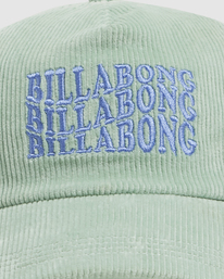5 Set The Tone - Cap for Women Green UBJHA00248 Billabong