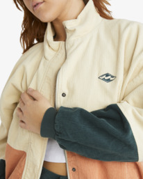 11 Tone Refresh - Chaqueta de Pana Org&aacute;nica para Mujer Multi UBJJK00128 Billabong