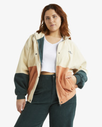 7 Tone Refresh - Chaqueta de Pana Org&aacute;nica para Mujer Multi UBJJK00128 Billabong