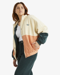 10 Tone Refresh - Chaqueta de Pana Org&aacute;nica para Mujer Multi UBJJK00128 Billabong