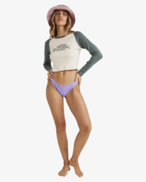 2 Since 73 Coastal - Top de mangas compridas para Mulher Branco UBJKT00275 Billabong