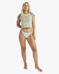 1 Two Tone - Short Sleeves T-Shirt for Women Multi UBJKT00276 Billabong
