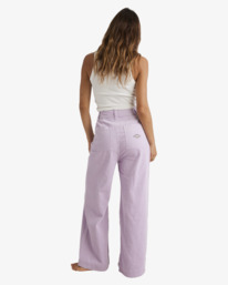 3 Since 73 Since 73 - Sea Tone - Pantalón ancho de pana para Mujer Multi UBJNP00191 Billabong