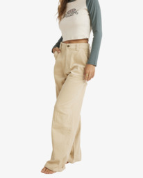 7 Since 73 Tones Collet - Cargohose für Frauen Beige UBJNP00210 Billabong