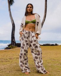 0 Sunset Canyon - Elasticated Trousers for Women White UBJNP00220 Billabong
