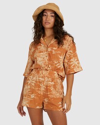 1 Dream Days - Short elástico para Mujer  UBJNS00164 Billabong