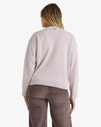2 Since 73 The Original Vibes - Crew Neck Jumper for Women Blue UBJSW00153 Billabong