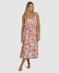 5 Summer Bliss - Robe longue pour Femme Rouge UBJWD00288 Billabong