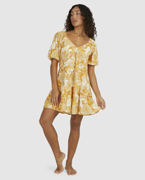 6 Dalilah Full Moon - Mini Dress for Women Red UBJWD00300 Billabong