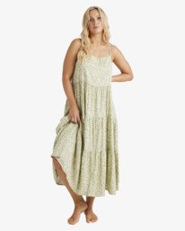 1 Sunny Lines Lost Love - Vestido de Longitud Media para Mujer Multi UBJWD00431 Billabong
