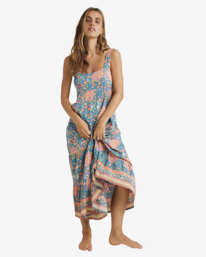 0 Sunrise Coast Shine On - Robe midi pour Femme Multi UBJWD00436 Billabong