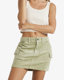 1 Hilary Cargo - Mini Skirt for Women Green UBJWK00177 Billabong