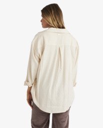 2 Sunset Canyon - Button Down Shirt for Women White UBJWT00267 Billabong