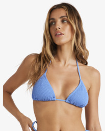 1 Summer High - Bikinioberteil mit mittlerer Bedeckung für Frauen Blau UBJX300668 Billabong