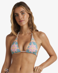 1 Sunrise Coast - Skimpy Coverage Bikini Top for Women Multi UBJX300671 Billabong