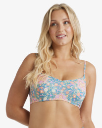 1 Sunrise Coast - Top de bikini de cobertura media para Mujer Multi UBJX300672 Billabong