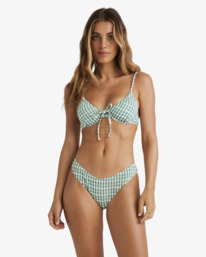 0 Wave Check - Haut de bikini couvrance moyenne pour Femme Vert UBJX300679 Billabong