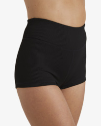 3 Tanlines - Slip bikini shorty  da Donna Black UBJX400602 Billabong