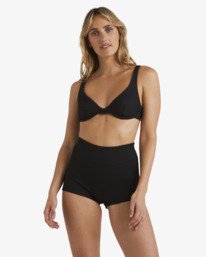 1 Tanlines - Slip bikini shorty  da Donna Black UBJX400602 Billabong