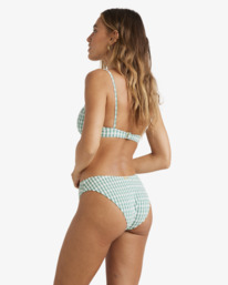 0 Wave Check - Bikinibroekje met Medium Bedekking voor Dames Green UBJX400618 Billabong