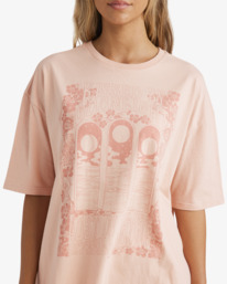 4 Moon Kiss - T-Shirt à manches courtes pour Femme Rose UBJZT00454 Billabong