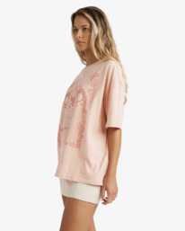 3 Moon Kiss - T-Shirt für Frauen Rosa UBJZT00454 Billabong